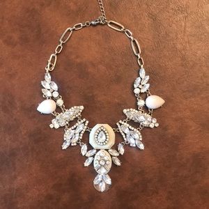 Nude Rhinestone Necklace